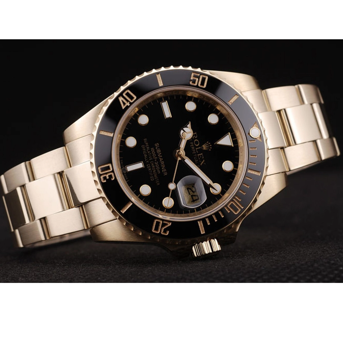 AAA Replica Watches Submariner Ceramic 98231 Bezel Rolex Black Black Dial 0603